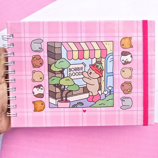 Livro Rosa Boobie Goods Original Capa Dura 50 Páginas