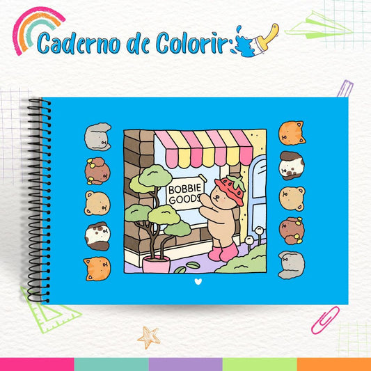 Livro Azul Boobie Goods Original Capa Dura 50 Páginas